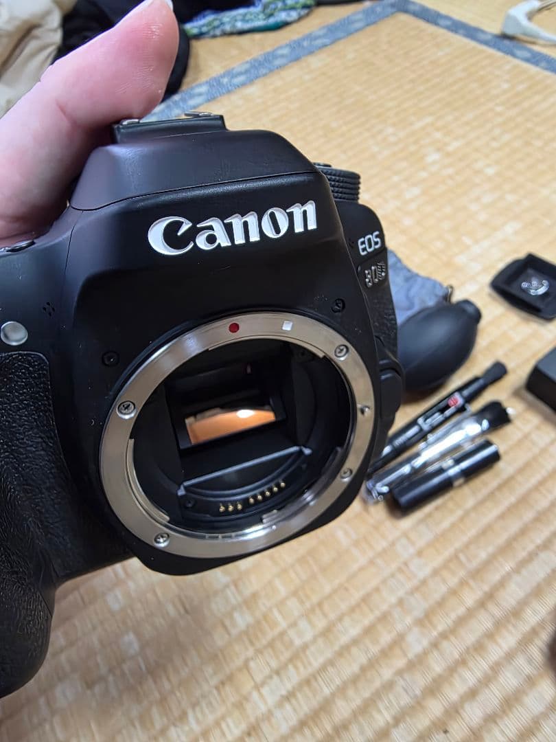 CanonEOS80Dダブルズームレンズ付き