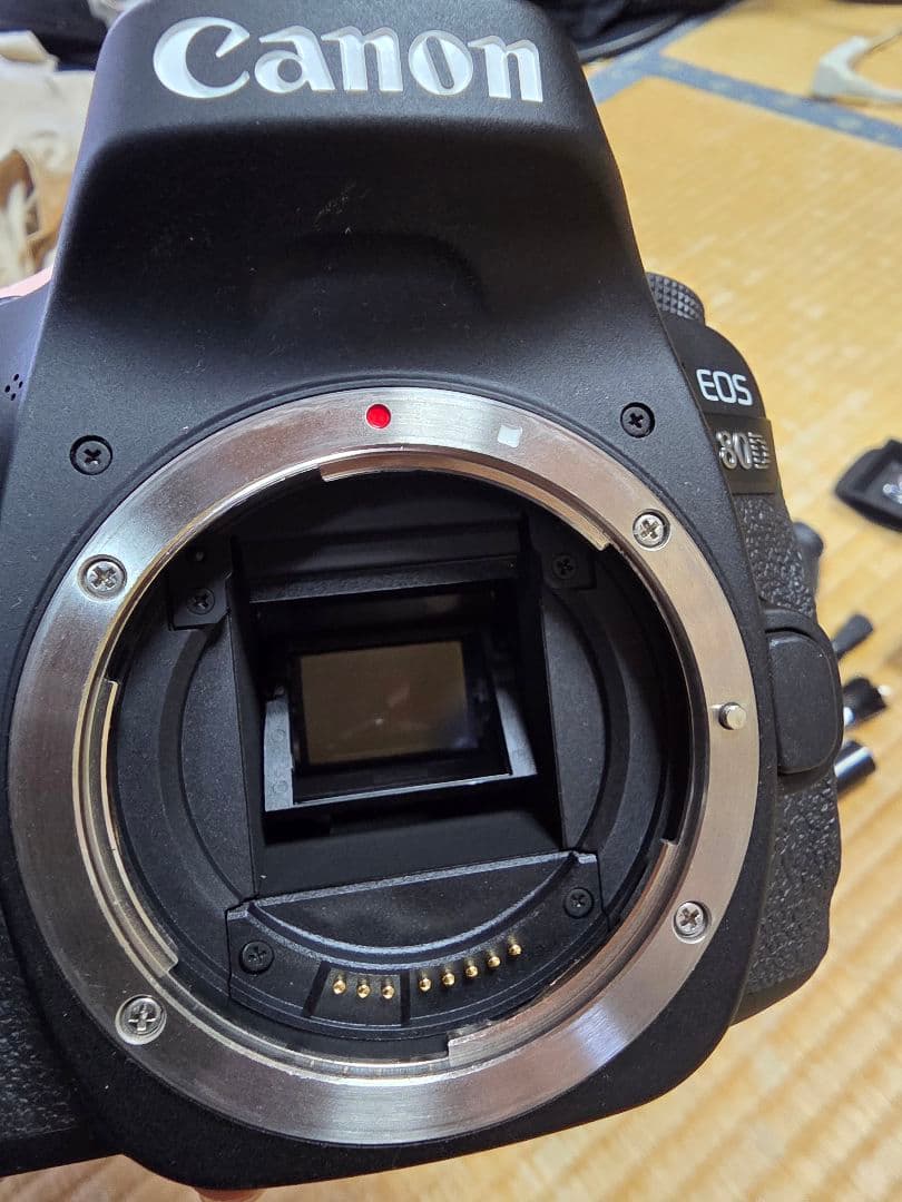 CanonEOS80Dダブルズームレンズ付き