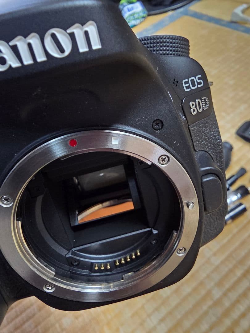 CanonEOS80Dダブルズームレンズ付き