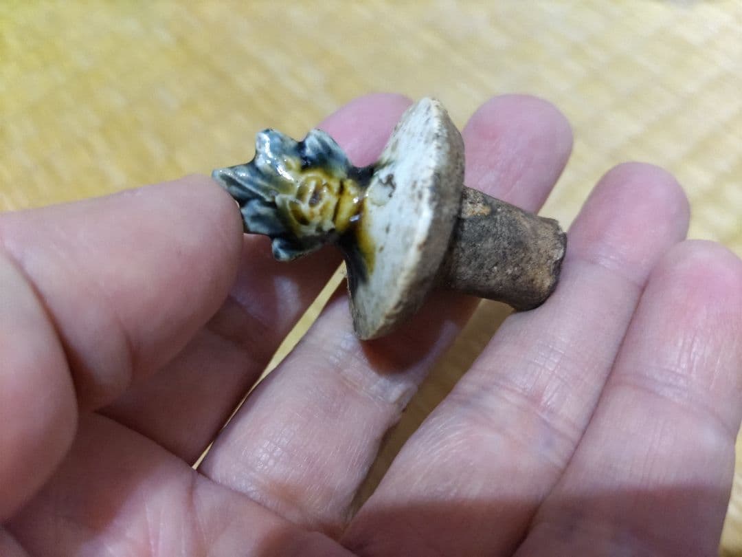 古作！民藝『琉球 壺屋焼 龍型 水瓶 水注』徳利・酒器　美品・保存箱付