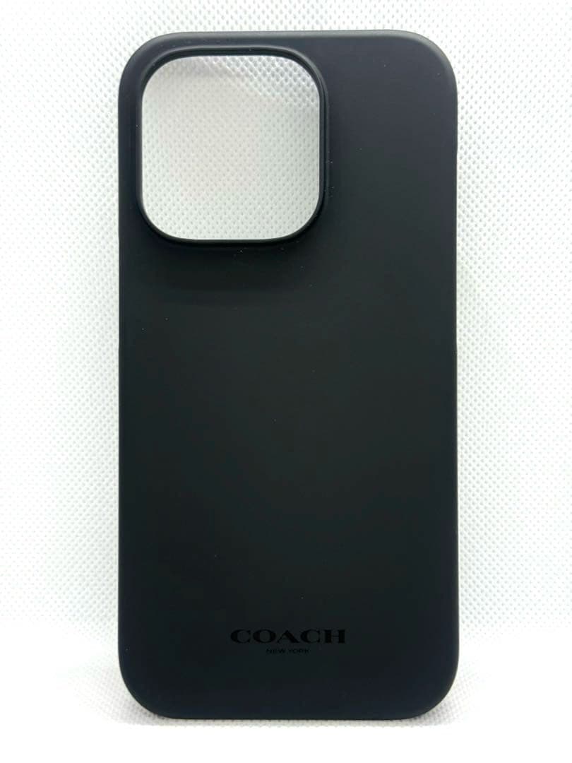 COACH コーチ iphone14pro 手帳型ケース ブラック