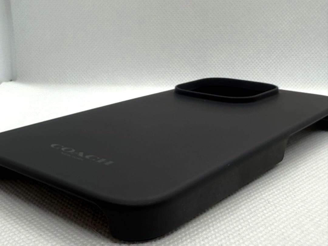 COACH コーチ iphone14pro 手帳型ケース ブラック