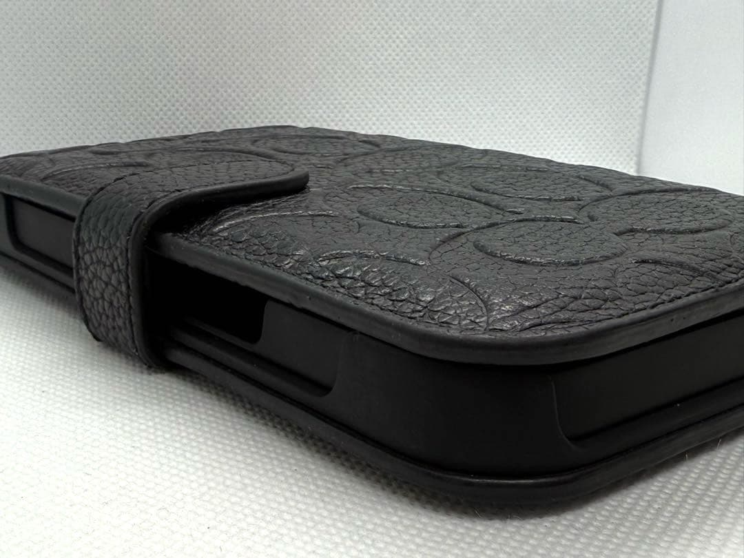 COACH コーチ iphone14pro 手帳型ケース ブラック