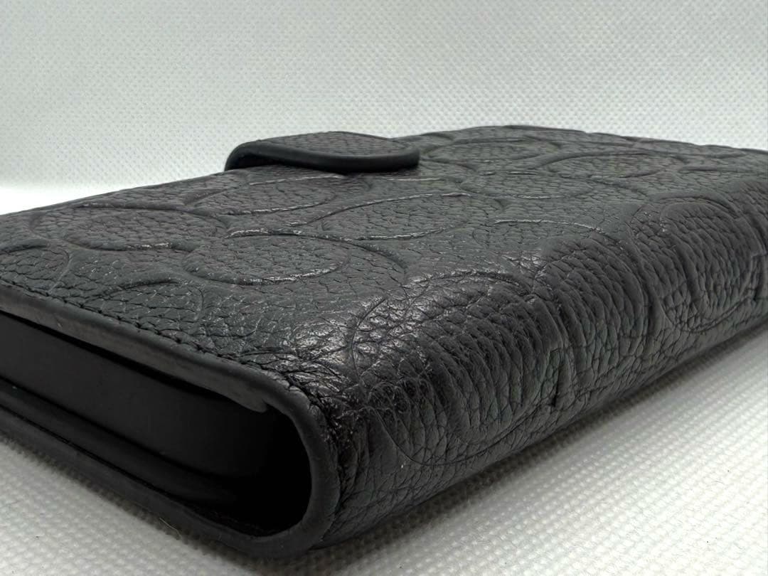 COACH コーチ iphone14pro 手帳型ケース ブラック