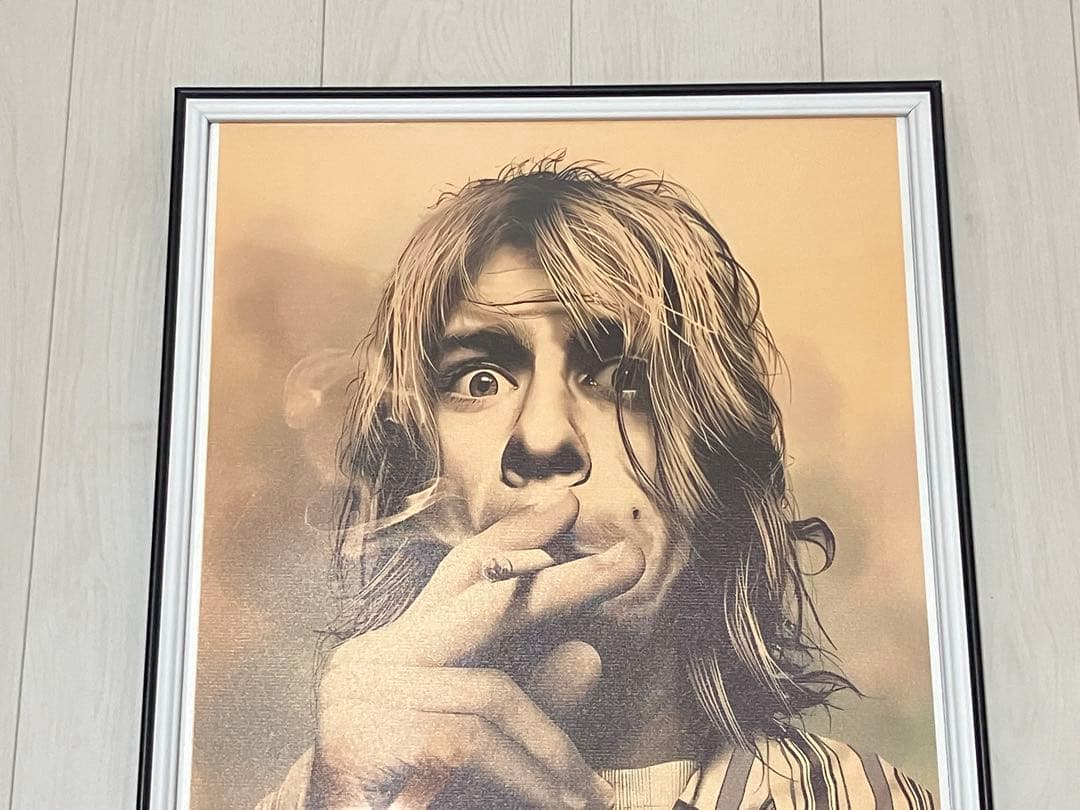 【額縁付き】A2 ポスター  Cobain カートコバーン 1