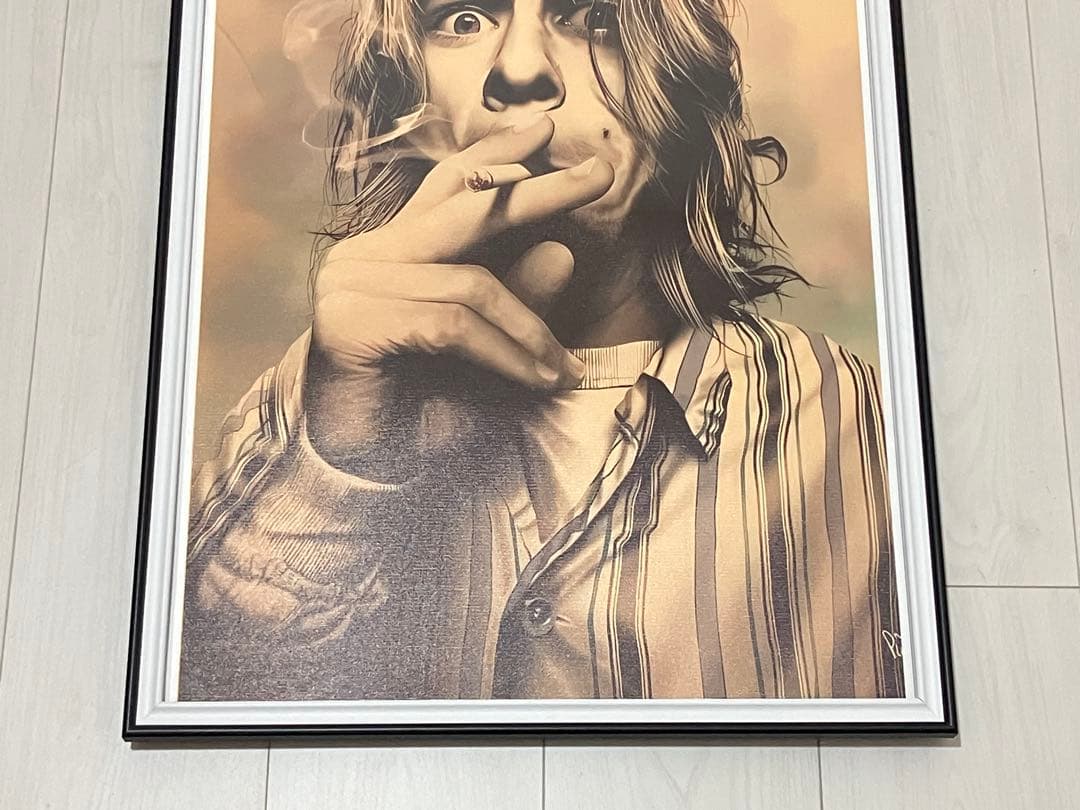 【額縁付き】A2 ポスター  Cobain カートコバーン 1