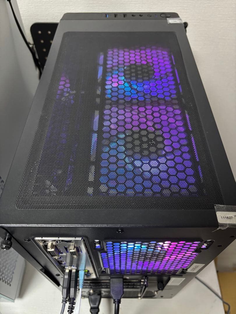 【動作保証有】RGBカスタマイズ済みゲーミングPC