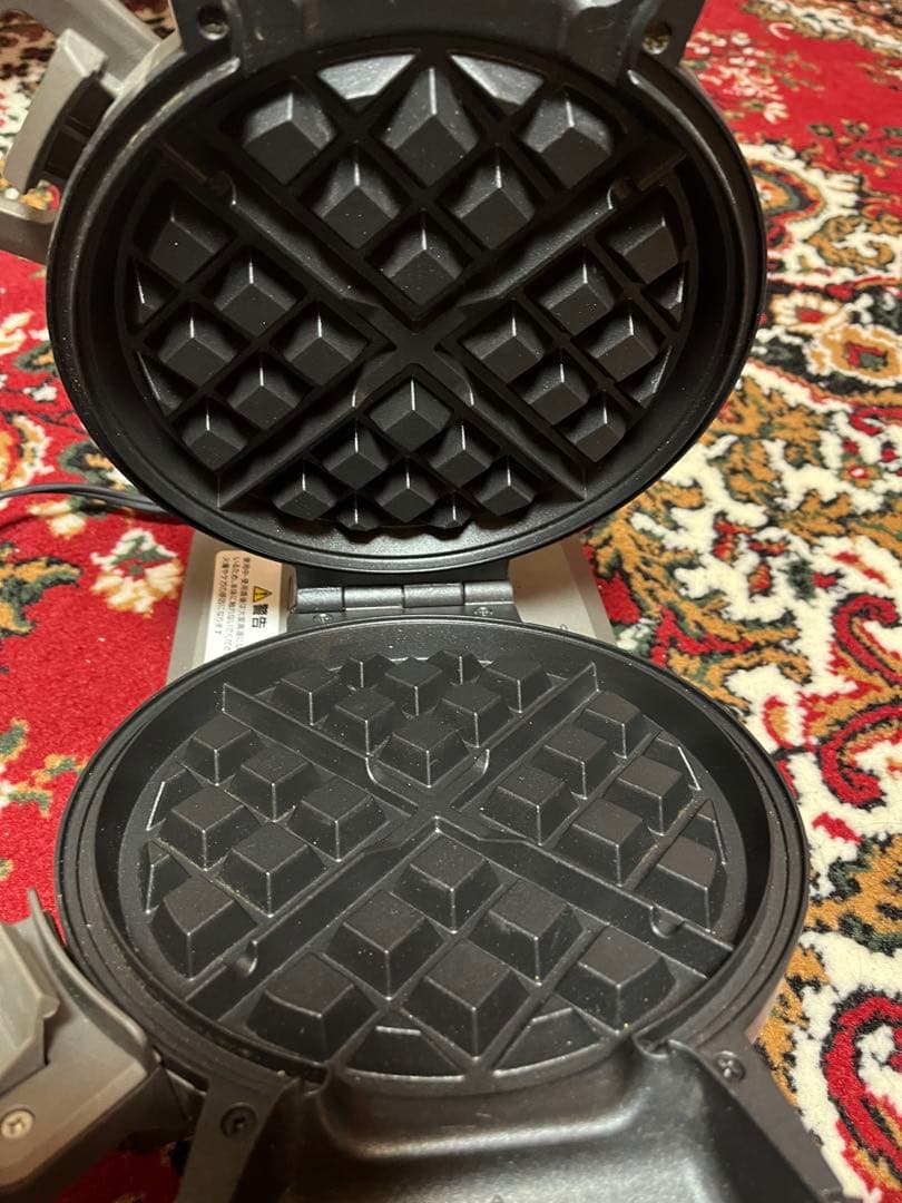 失敗しないワッフル作りで、おうちがカフェに。クイジナート WAF-V100J