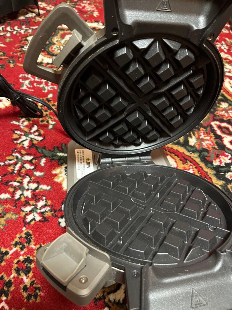 失敗しないワッフル作りで、おうちがカフェに。クイジナート WAF-V100J