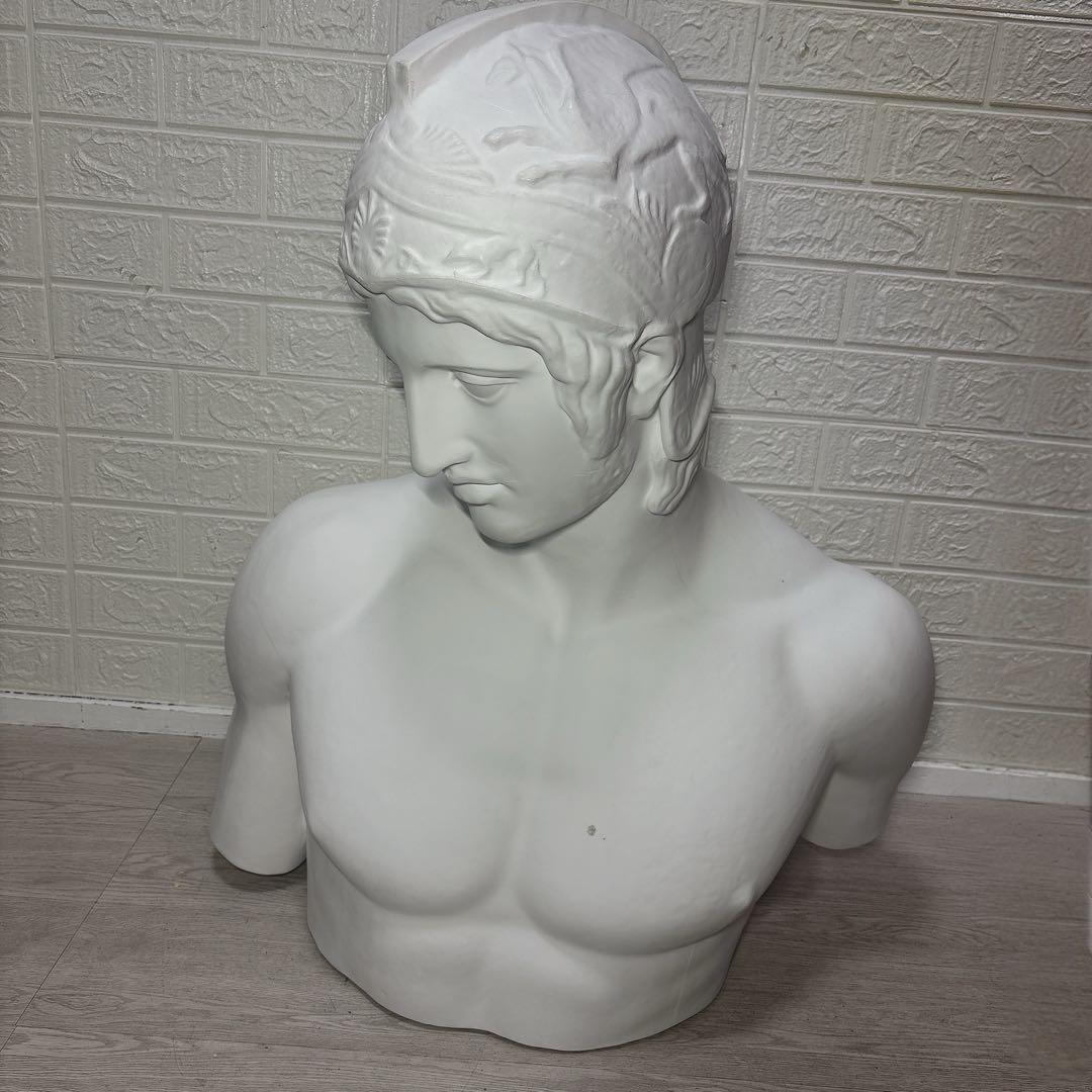 【美品】欠けなし 胸像　マルス　デッサン用　石膏像　ボルゲーゼのマルス　美大