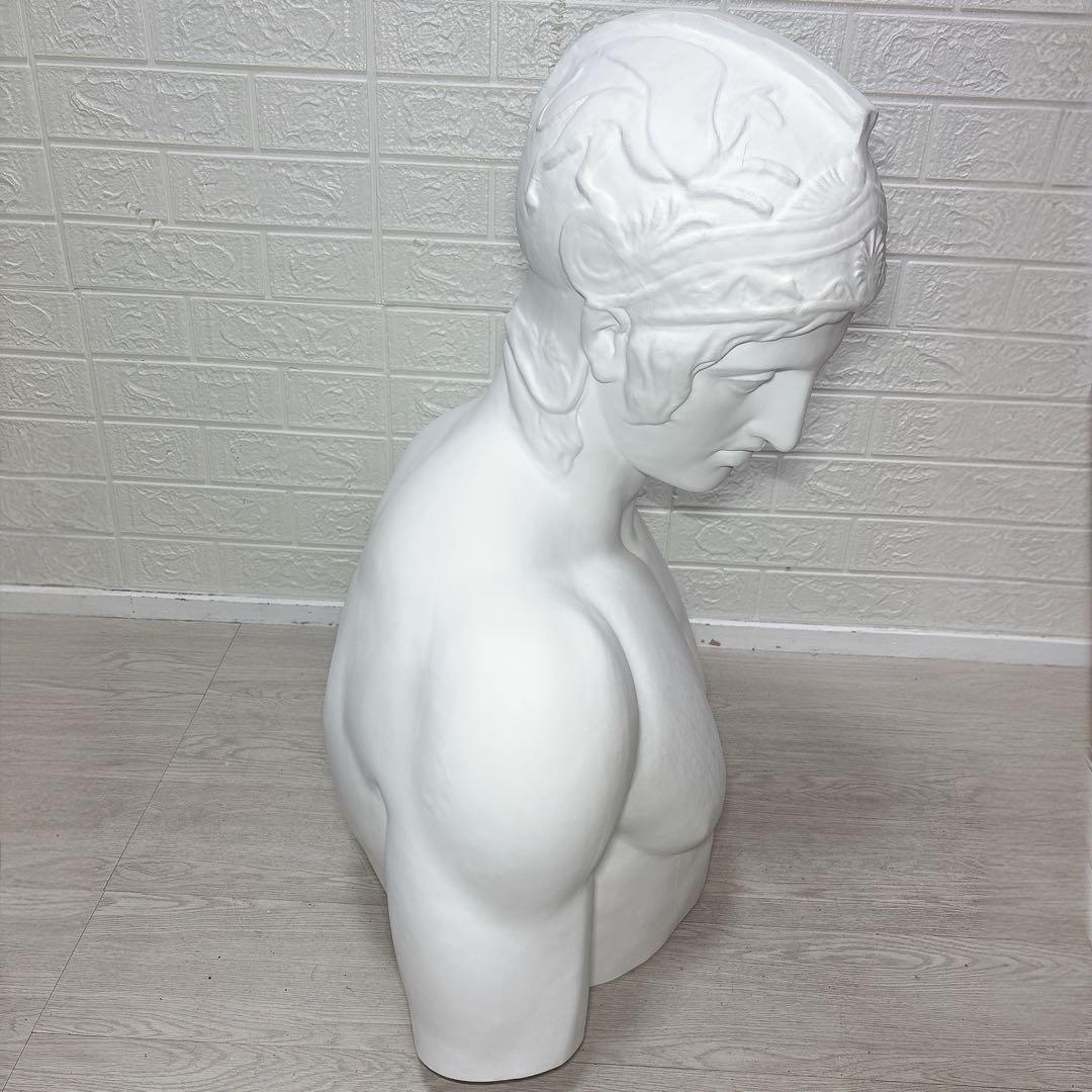 【美品】欠けなし 胸像　マルス　デッサン用　石膏像　ボルゲーゼのマルス　美大