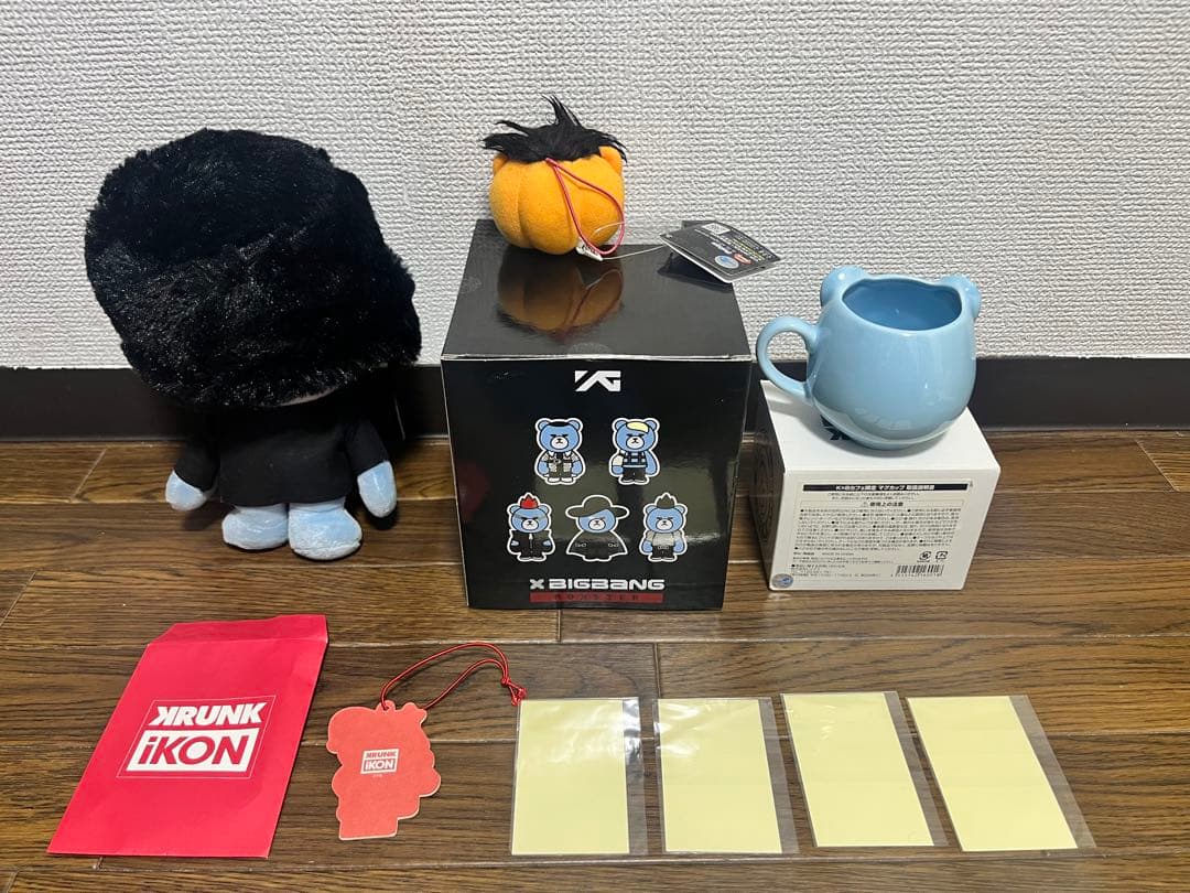 BIGBANG ビッグバン KRUNK ぬいぐるみ　ステッカー　カップまとめ売り