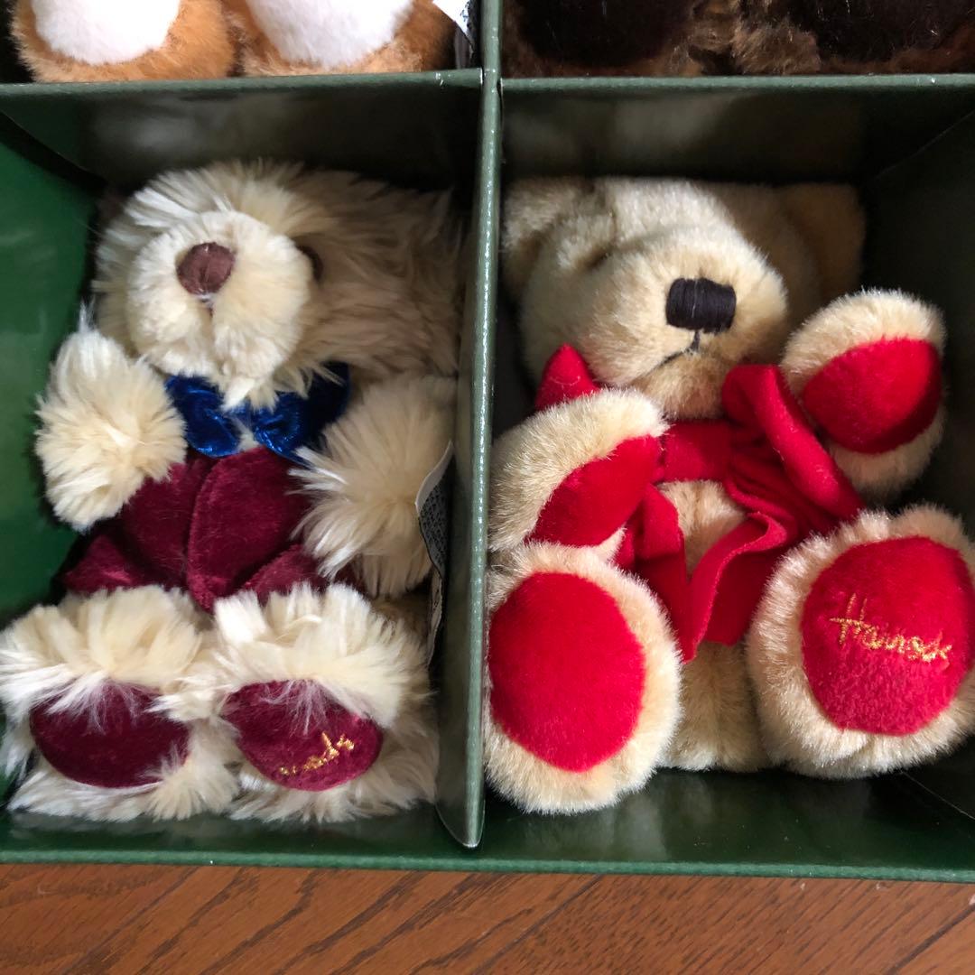 ハロッズ イヤーベア　ぬいぐるみ 15周年　15コセット　ミニベア