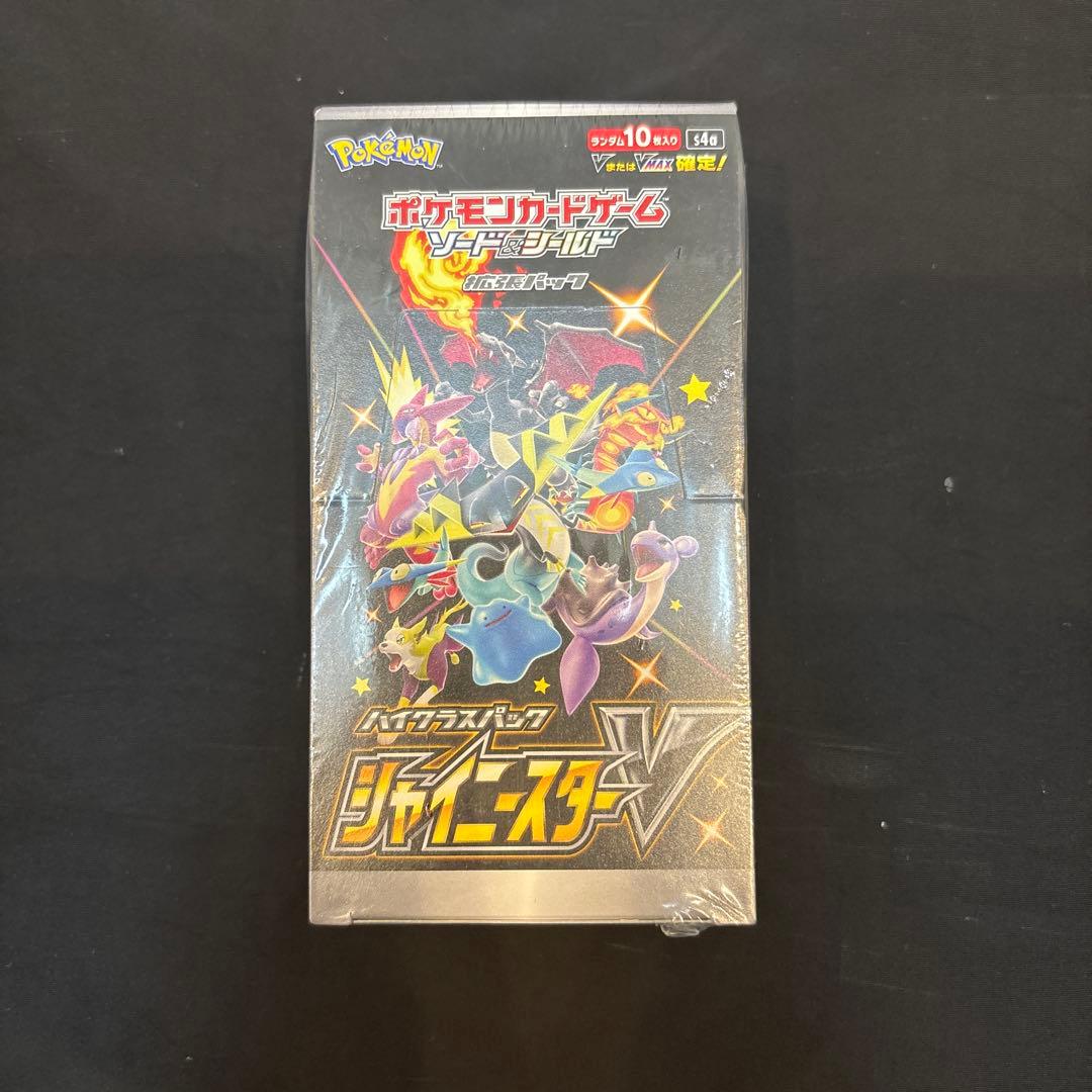 ポケモンカード　漆黒のガイスト・シャイニースターV シュリンク付き未開封BOX