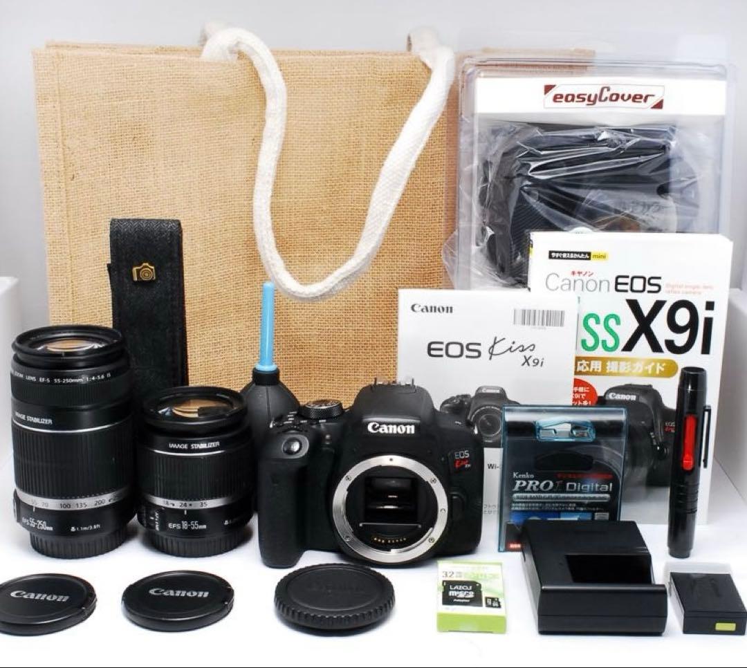 ダブルレンズセット❤️Canon EOS Kiss X9❤️Wi-Fii ✨カメラ