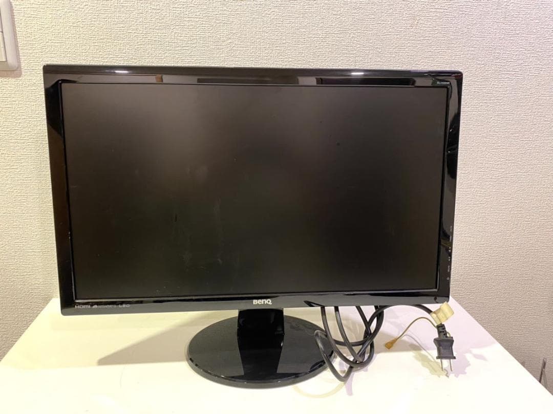 動作OK BenQ 24型ワイド LED フ アーム 液晶 GL2450-T
