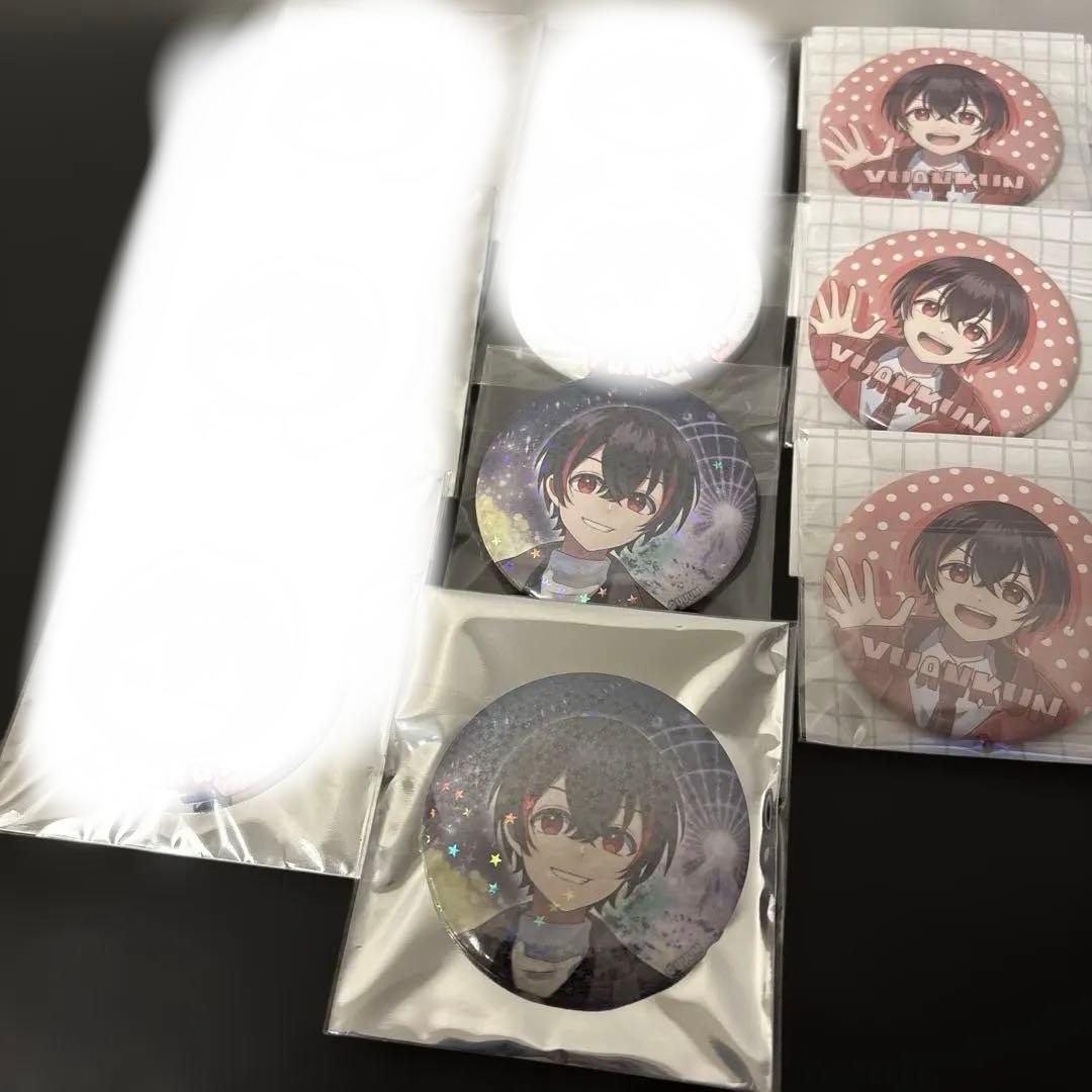 カラフルピーチ　缶バッジ　ゆあんくん