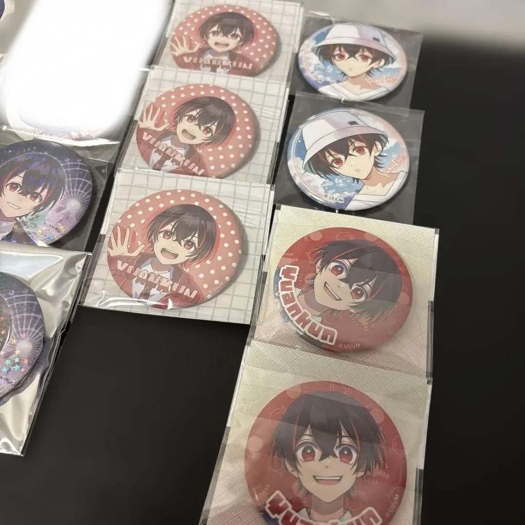 カラフルピーチ　缶バッジ　ゆあんくん