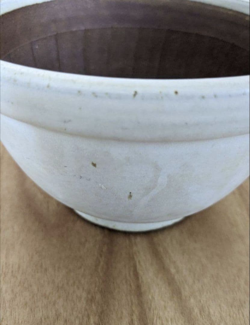 堀越窯　すり鉢　白