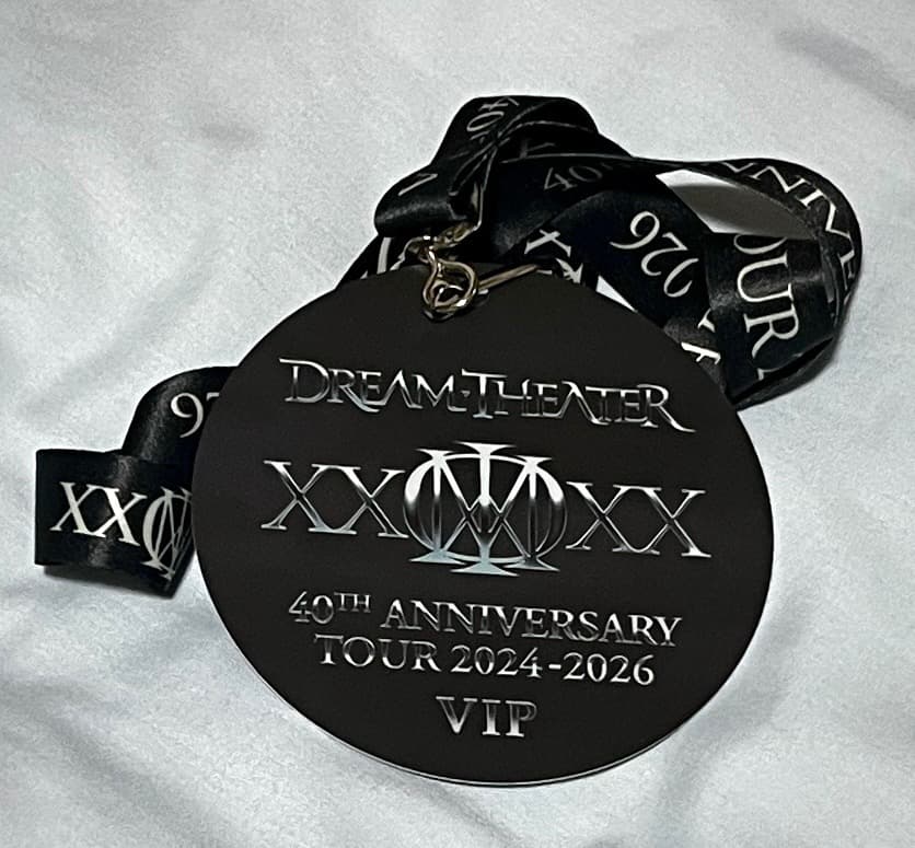 Dream Theater 2026 40周年 ツアー VIP グッズ