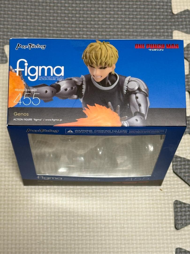 【新品未開封】figma ジェノス 455 アクションフィギュア ワンパンマン