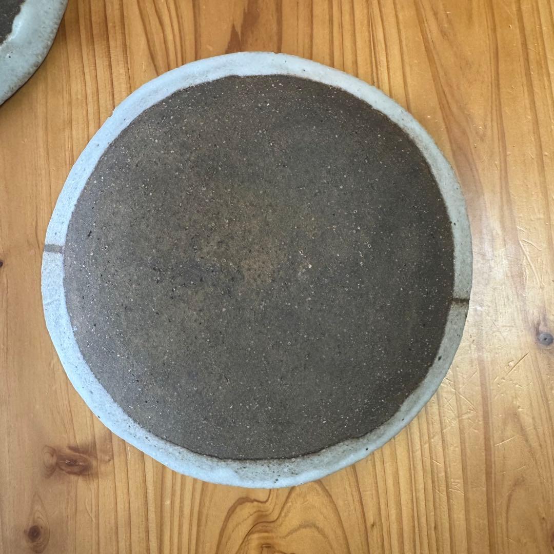 とみなが陶房 和皿 平皿 5枚セット 直径約7cm 釉薬