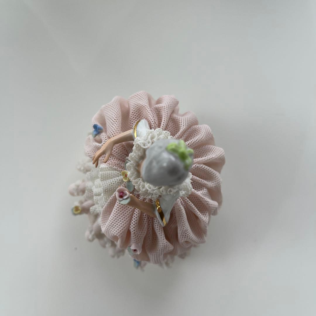 アイリッシュ　ドレスデン　　　　　　　　磁器レース人形