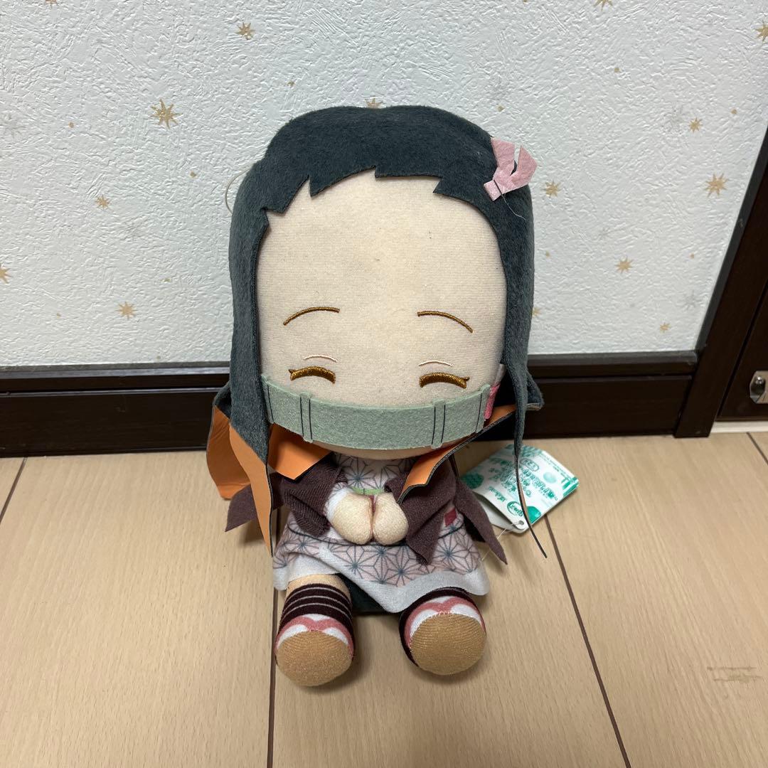 鬼滅の刃 でっかいぽふっとぬいぐるみ まとめ売り 8点セット 全タグ付き