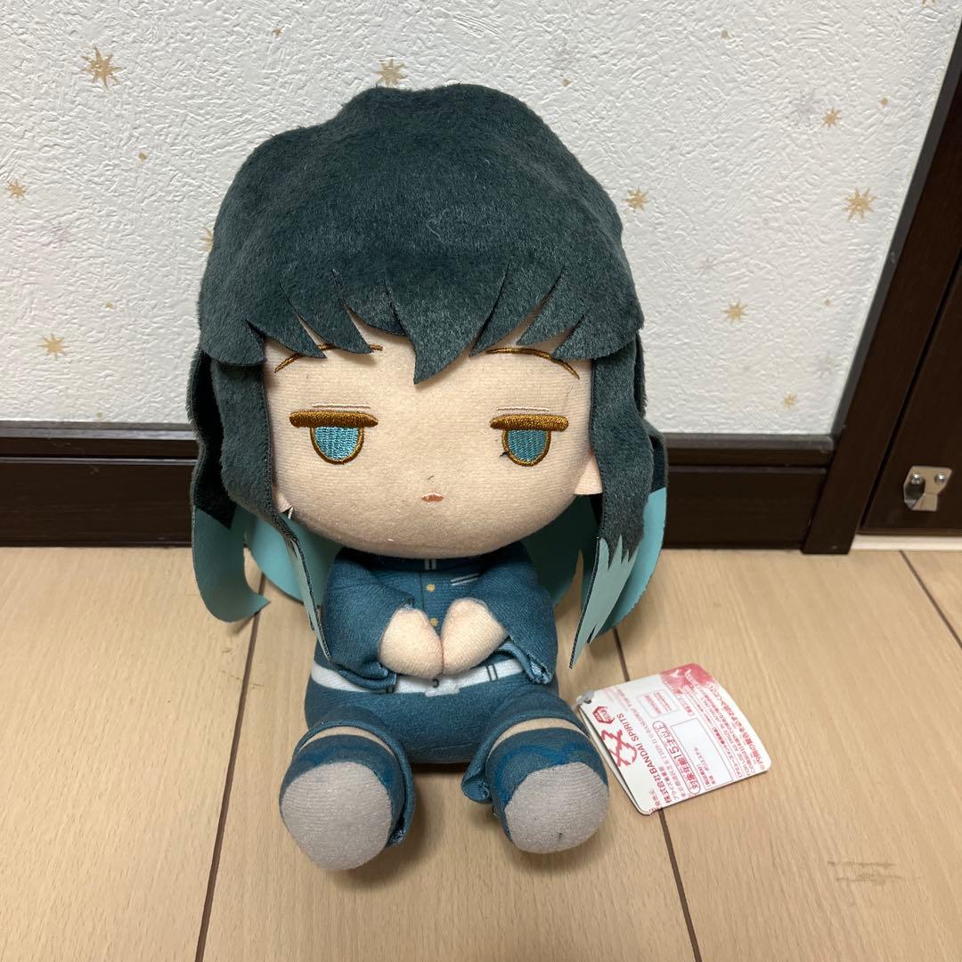 鬼滅の刃 でっかいぽふっとぬいぐるみ まとめ売り 8点セット 全タグ付き