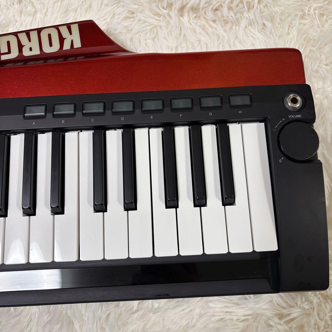 【希少・生産終了品】KORG RK-100S ショルダーキーボード レッド