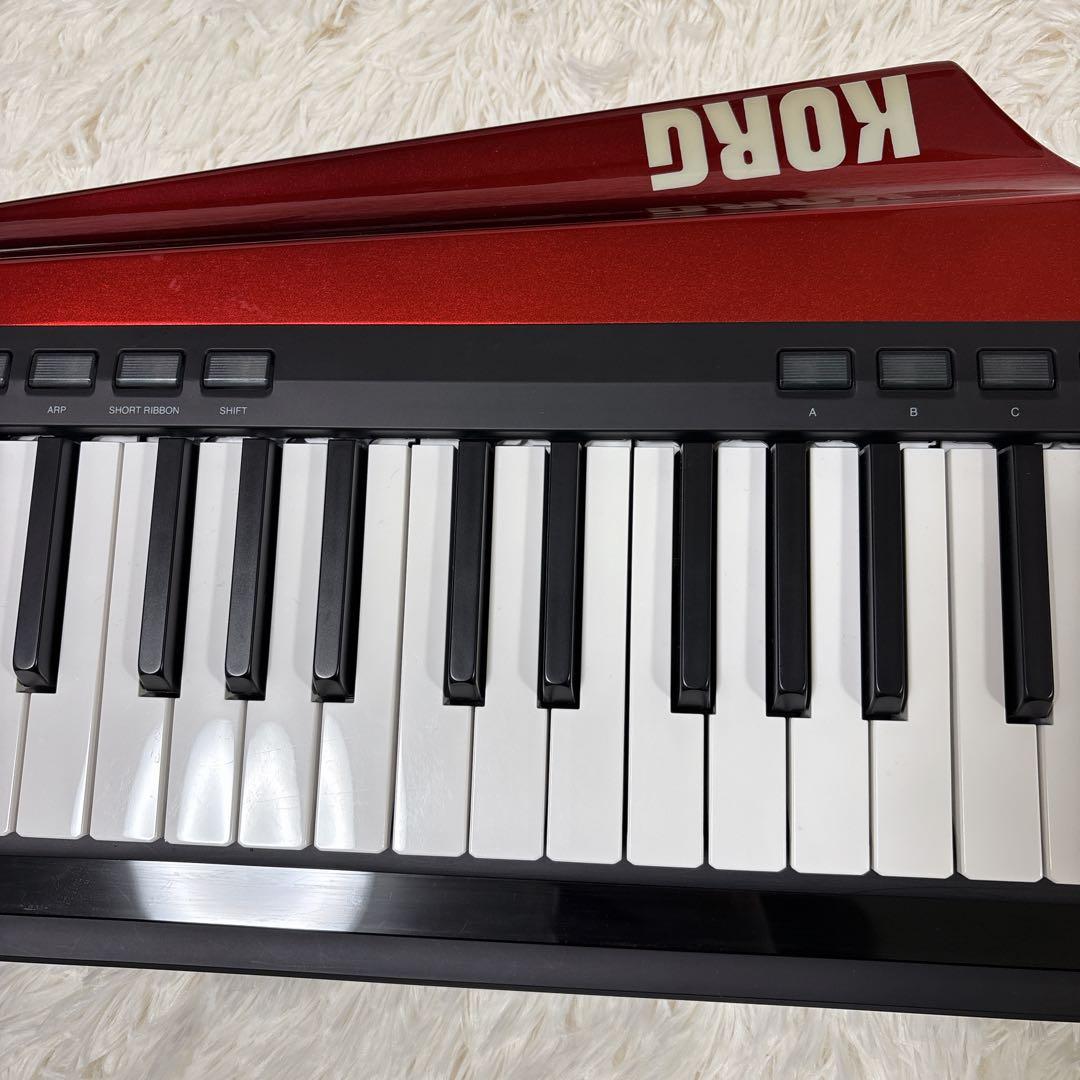 【希少・生産終了品】KORG RK-100S ショルダーキーボード レッド