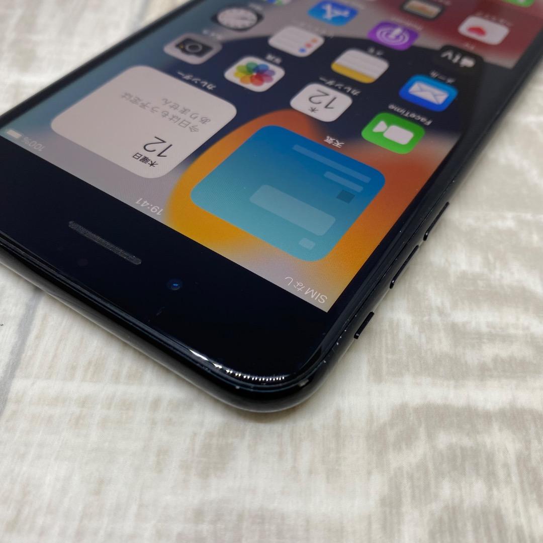 iPhone7plus ジェットブラック 128GB 新品バッテリー