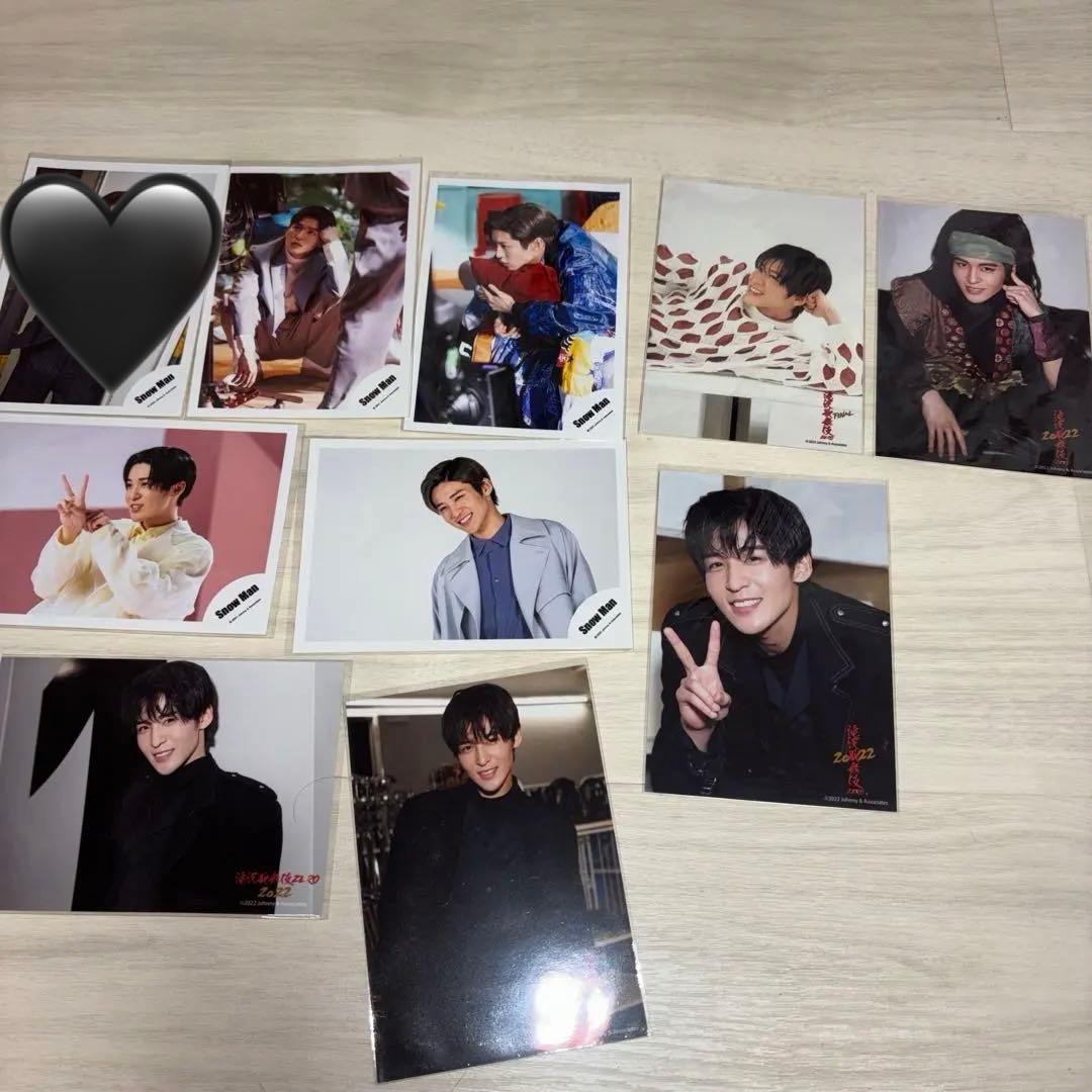 Man 目黒蓮　公式写真　85枚　ジャニーズ　バラ売り可（説明欄必読）