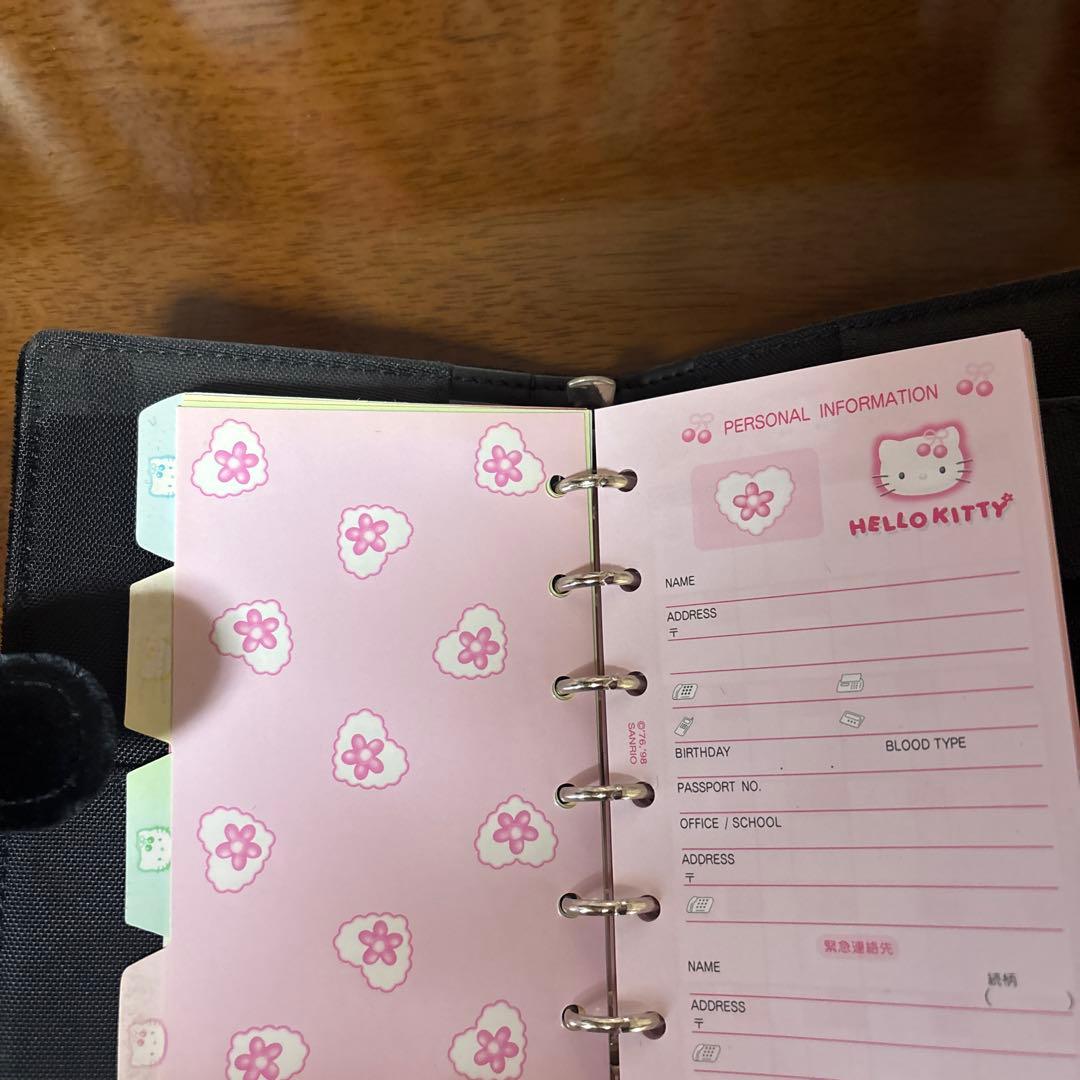 ハローキティ　フリーダイアリー　1998年　希少