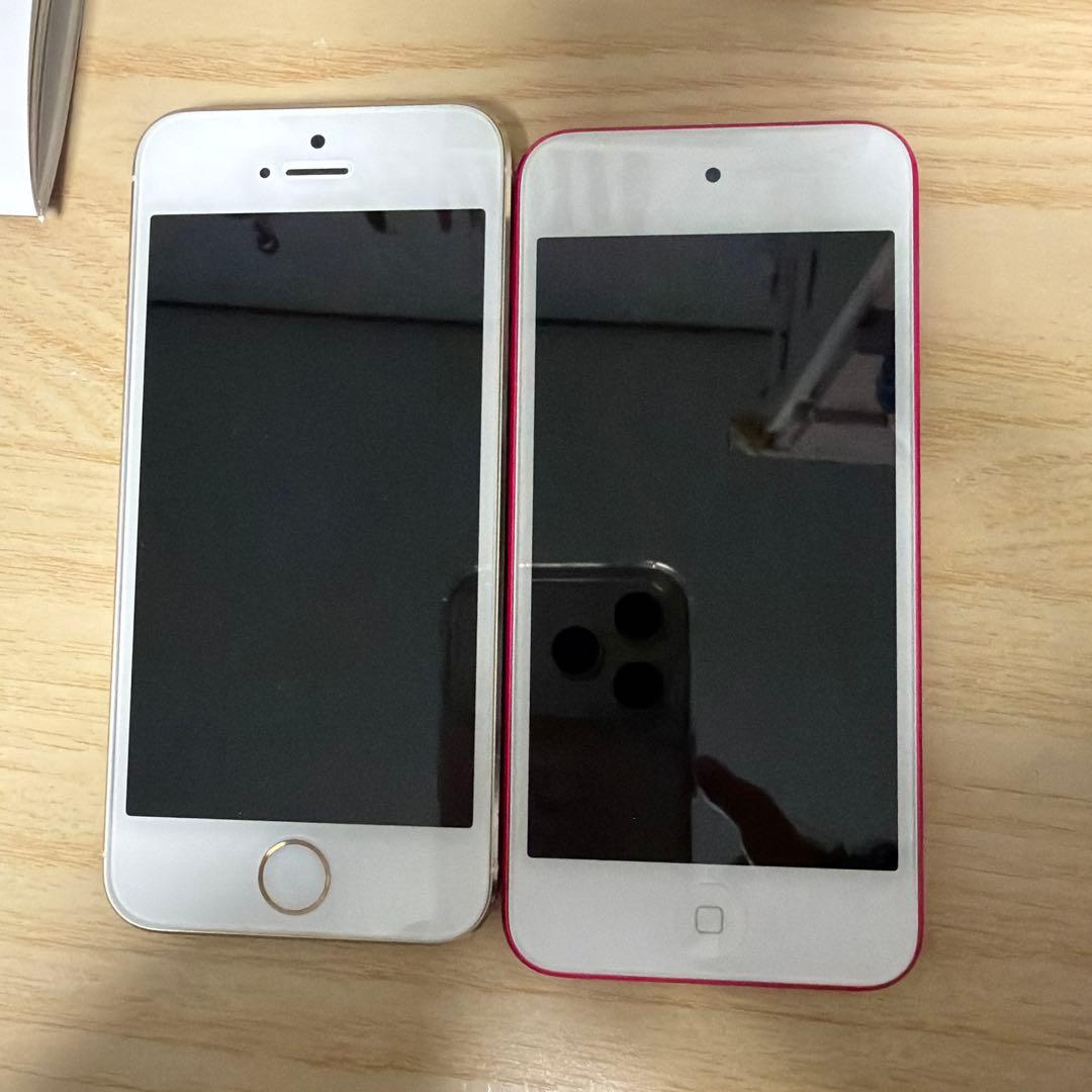 iPod touch（第6世代）とiPhone SE（第1世代）