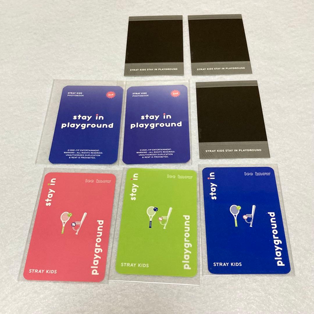 stray kids リノ　stay in playground 8枚