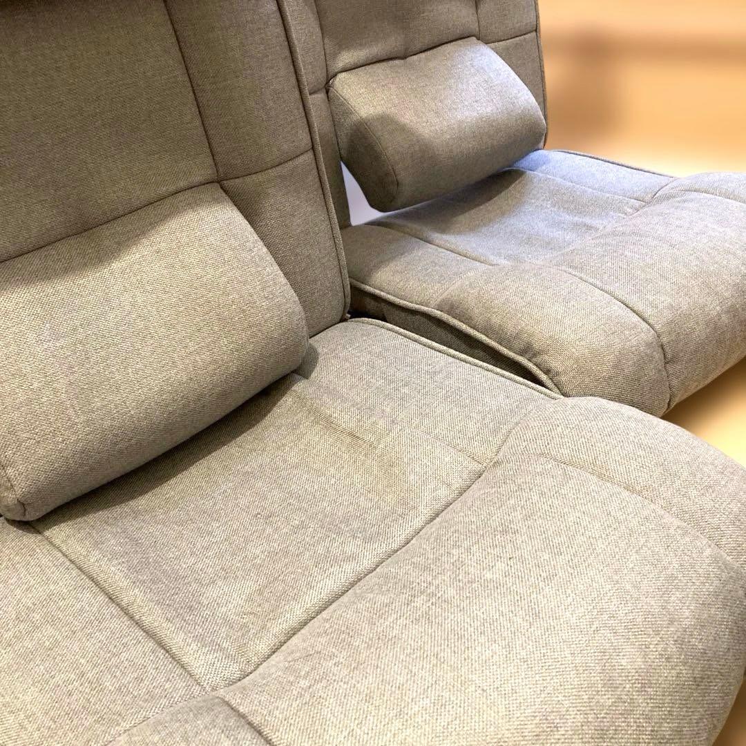 ニトリ　腰楽レバー座椅子　Nアスカ　2台