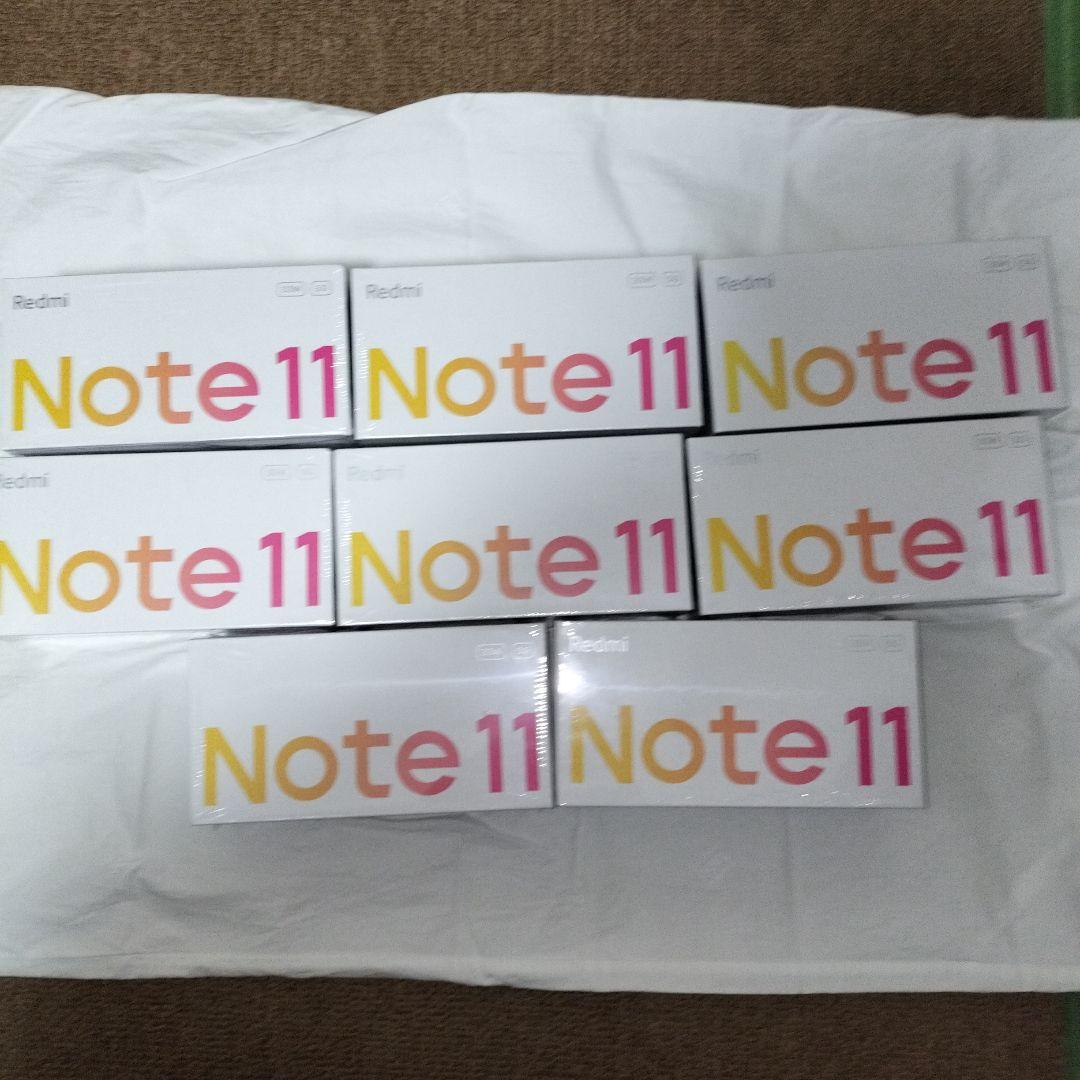 DaLi@バーバリー好き Redmi Note 11 128GB5G 8台セット