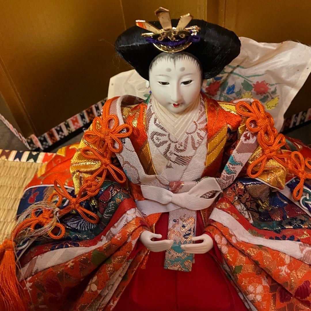 まこちゃん　雛人形　お内裏さま　お姫様　ひな祭り　昭和