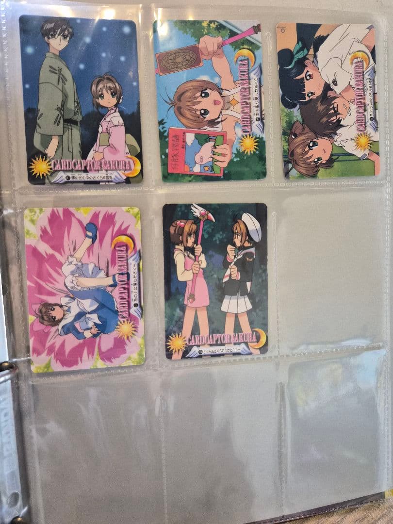 大幅お値下げ★カードキャプターさくら カードダス50枚+1枚セットバインダー付