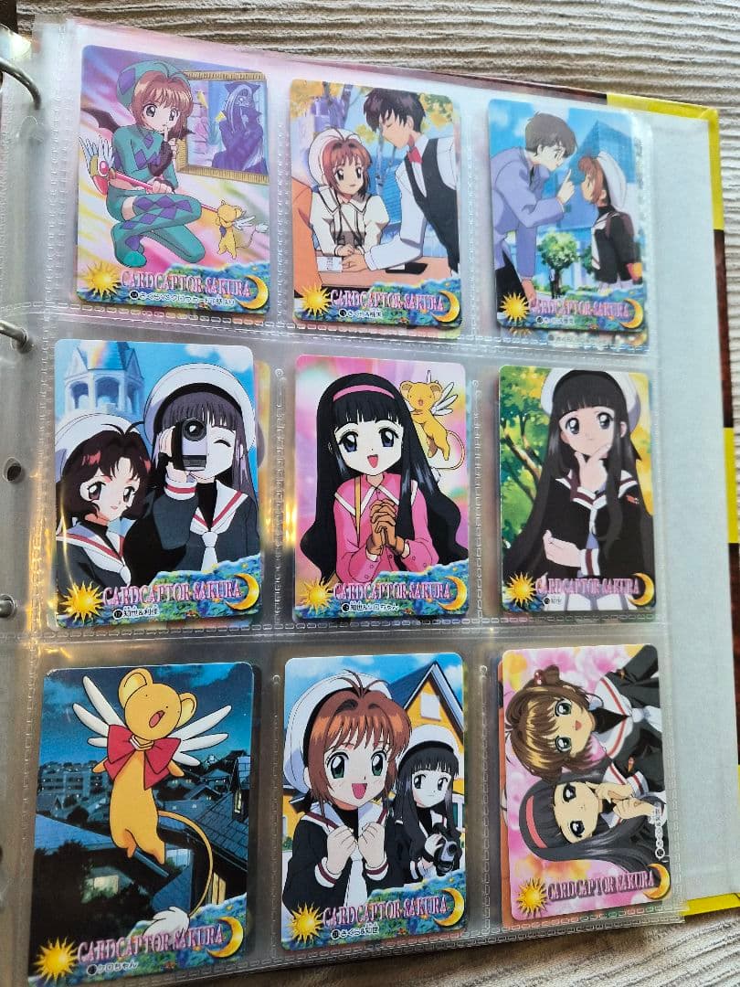 大幅お値下げ★カードキャプターさくら カードダス50枚+1枚セットバインダー付