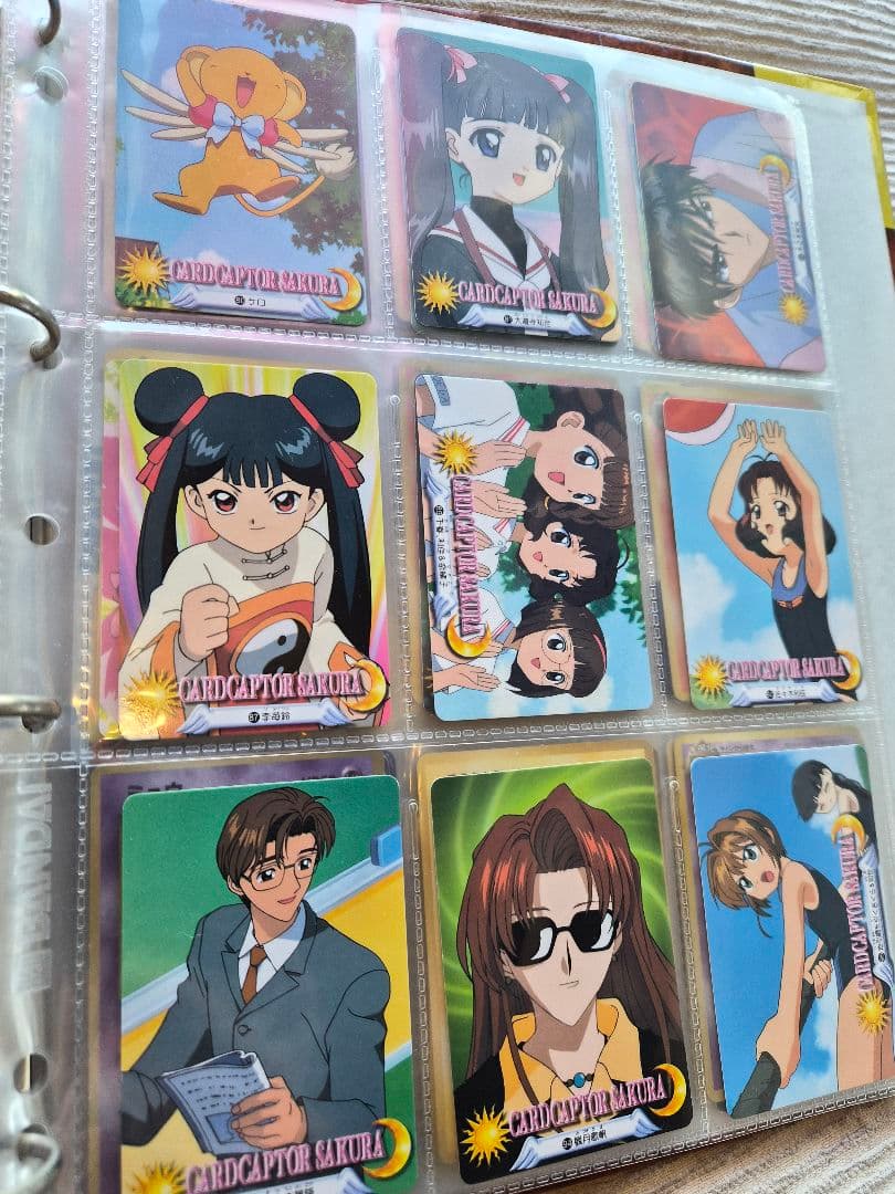 大幅お値下げ★カードキャプターさくら カードダス50枚+1枚セットバインダー付
