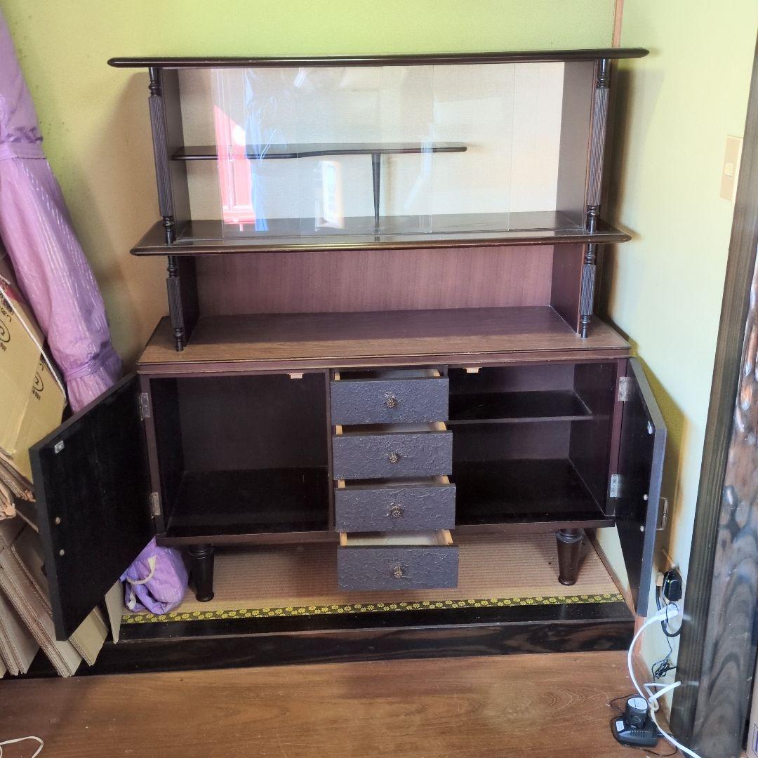 ★最終値下げ★2/16までに売れなければ廃棄します アンティーク 茶箪笥