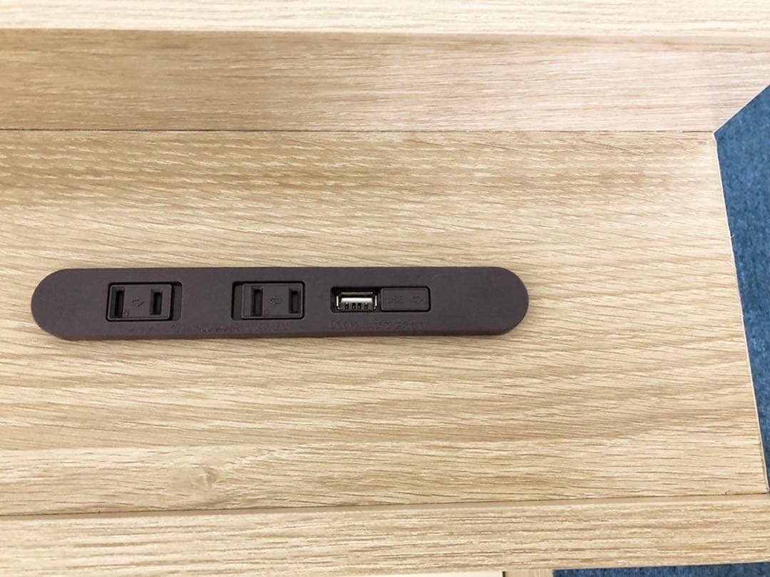 (新品)シングルサイズ ローベッドYB05USBポート・100Vコンセント宮棚付