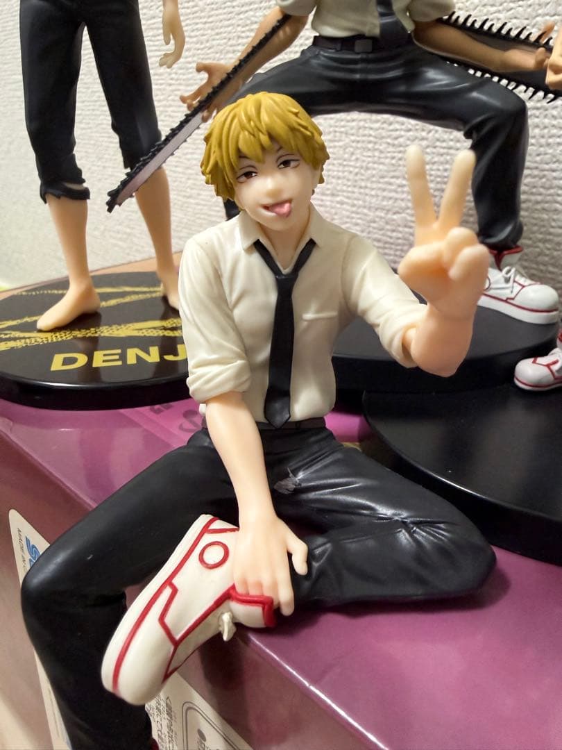 チェンソーマン ちょこのせプレミアムフィギュア デンジ フィギュア セット