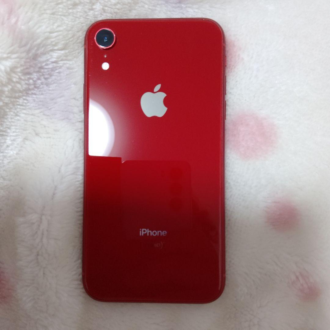 【極美品】Apple iPhone XR 赤