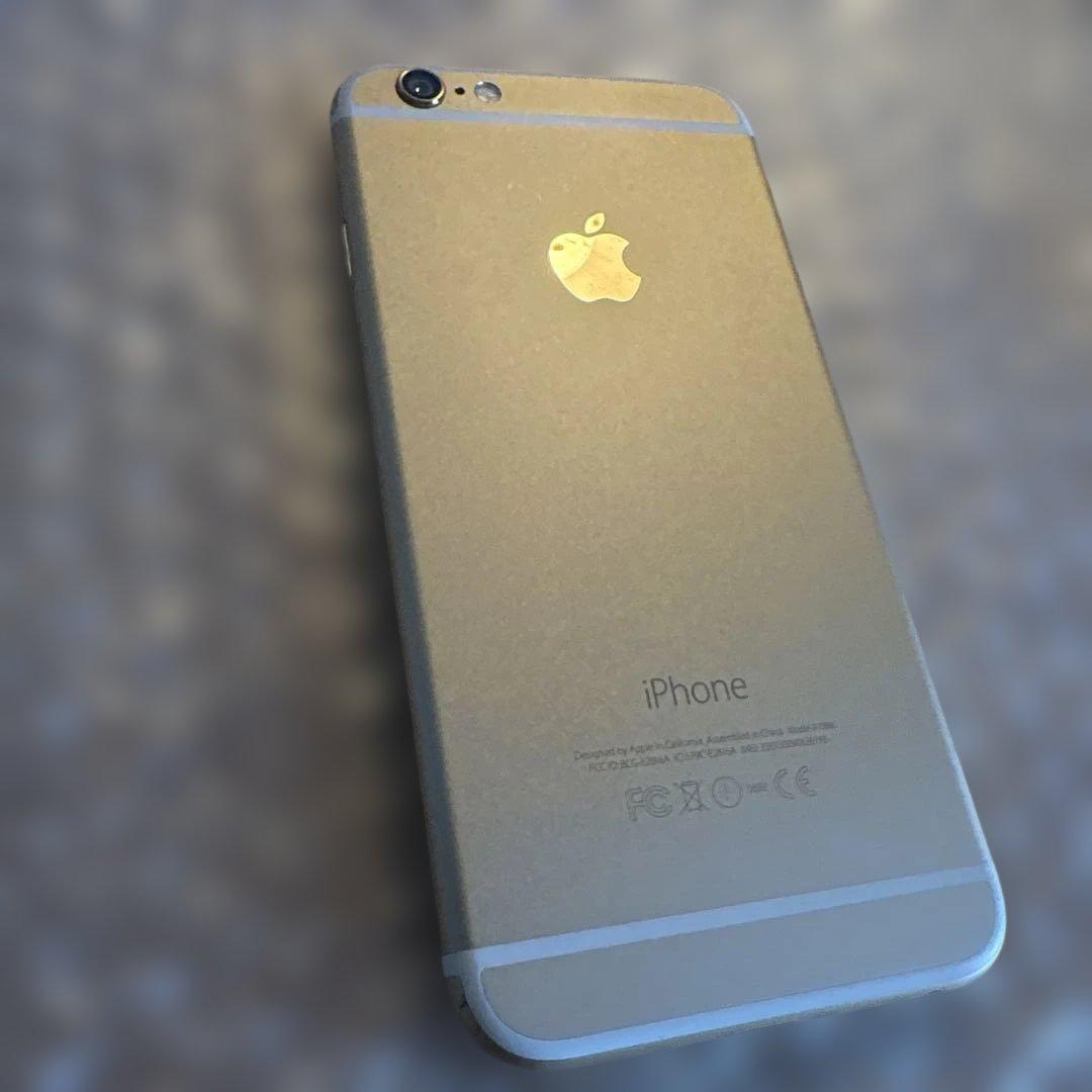 Apple iPhone 6 ゴールド 本体　サブ機・キッズ携帯などに