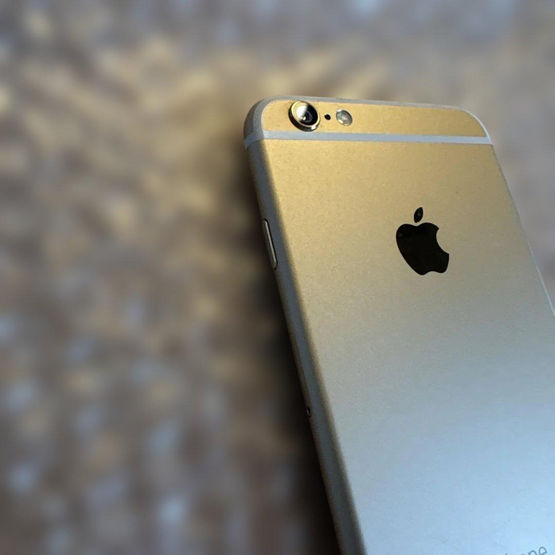 Apple iPhone 6 ゴールド 本体　サブ機・キッズ携帯などに