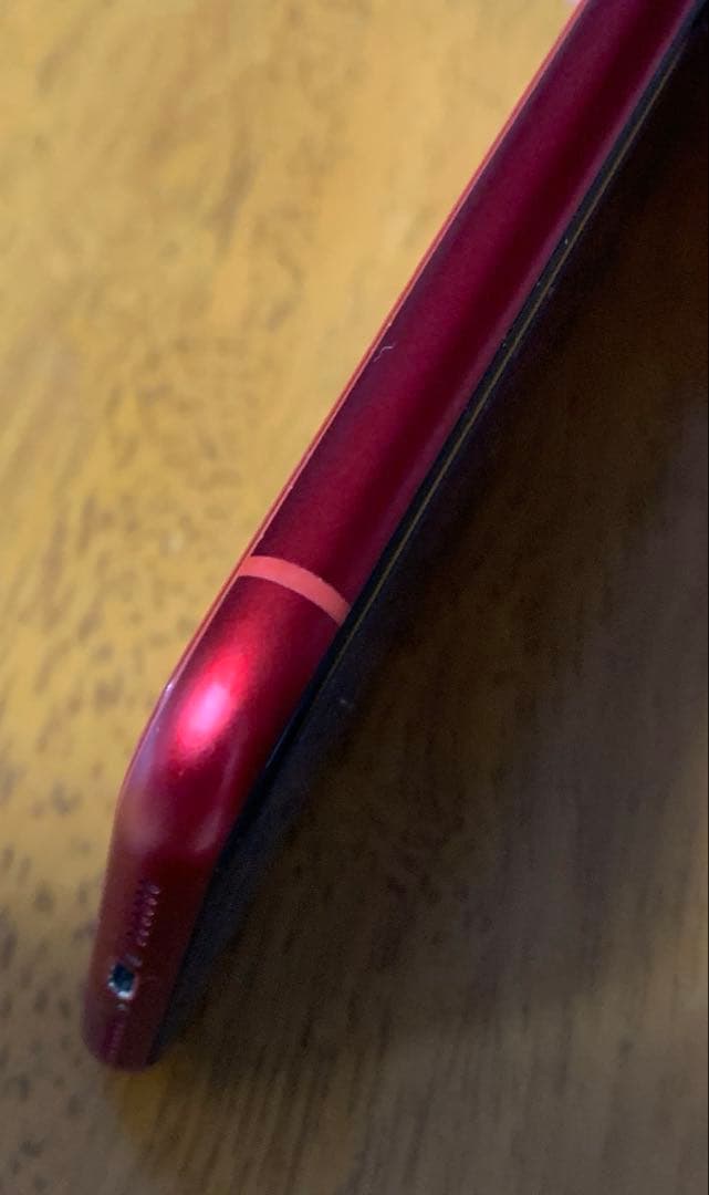 Apple iPhone XR product red本体