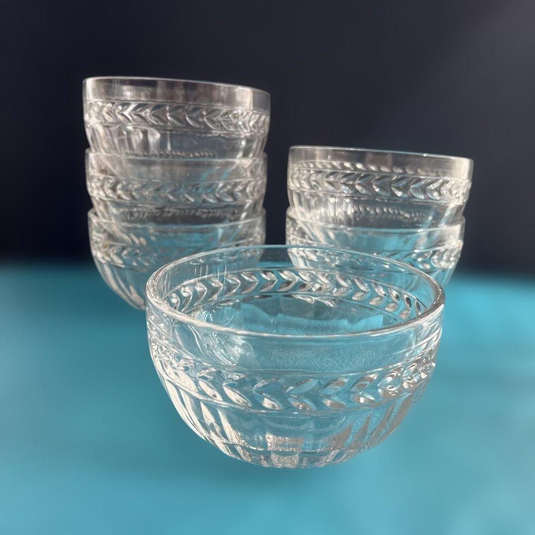 73.ガラス製デザートボウル 6個セット